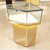 鸿钛直销 高端商场精品礼品展示柜台定做 古董文玩手串展柜 包邮