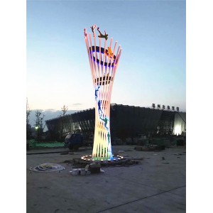 厂家直销园林景观大型景观雕塑不锈钢雕塑成品金属雕塑标志性雕塑