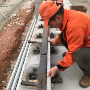 铝热焊焊接轨道接头
